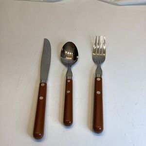 Hearthside Contemporary Stainless Korea Flatware Set of 3pc
